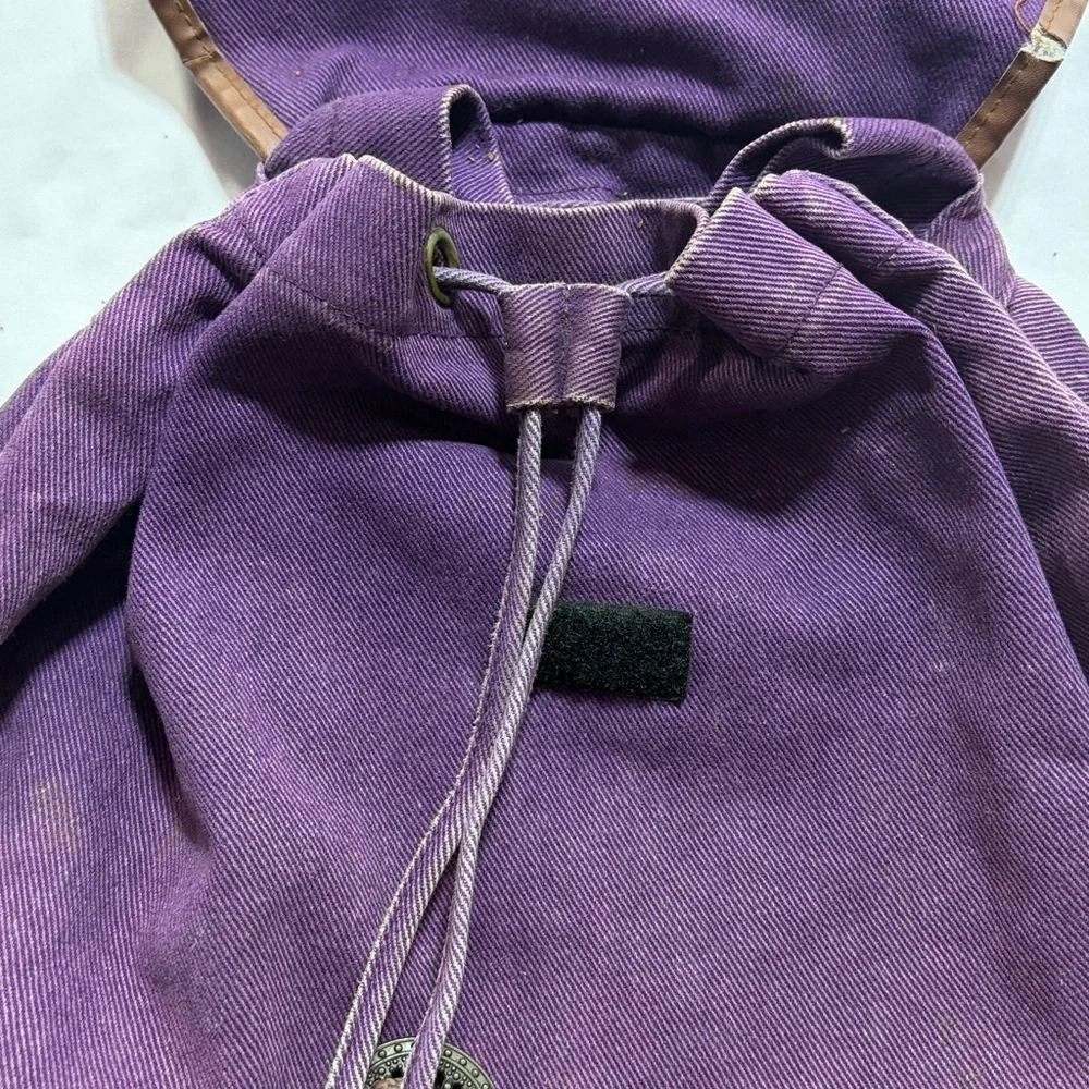 Vintage Arizona Jean Co. Sun faded cinch backpack - Picture 5 of 10